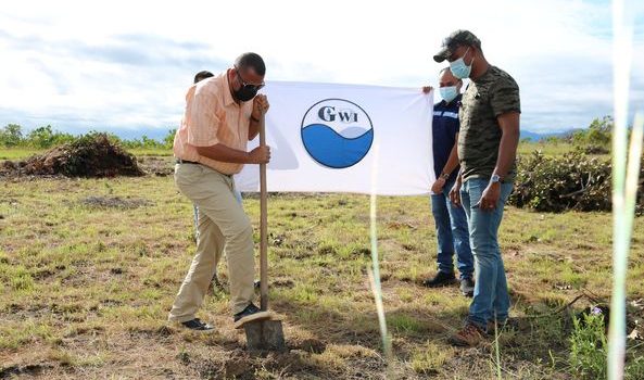 Sod Turned for Lethem Regional Guyana Water Inc. and Regional Housing Office