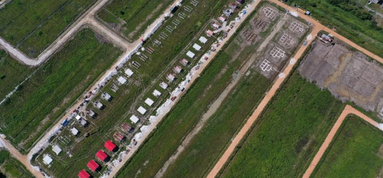 Construction of Housing units at Prospect Progressing as Planned