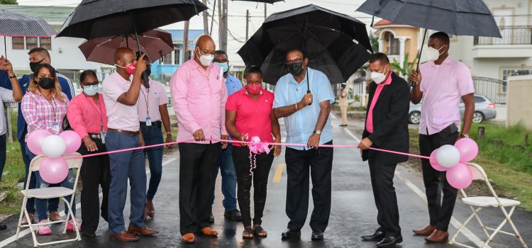 $135 Million Water transmission lines and Road rehabilitation work finally completed in Bel Air & Newtown kitty