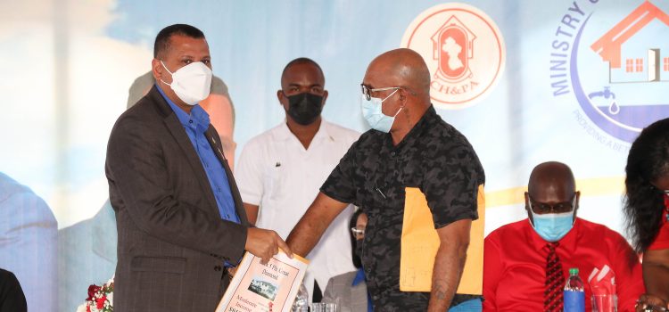 Another 1,000 House Lots Distributed on East Bank Demerara