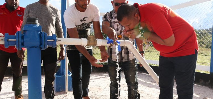 $32.7M Water System Commissioned in Monkey Mountain