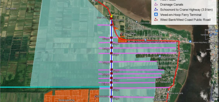 Invitation for Bids (IFB) for Construction of Four (4) Lane Highway from Schoonord, West Bank Demerara to Crane, West Coast Demerara, Region #3