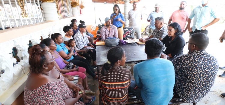 Housing Ministry Working to Relocate Ten Informal Settlers from Bath, Reg. 5