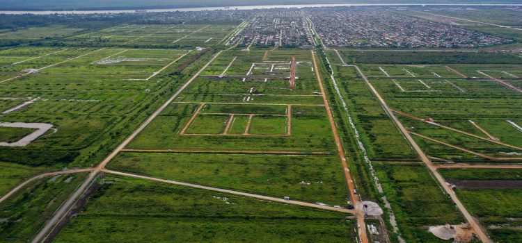 Massive Infrastructure Works Ongoing for 5000+ Residential and Commerical Lands on EBD