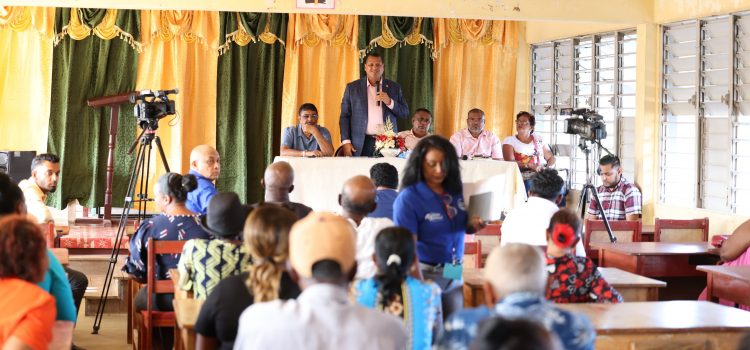 Central Corentyne Residents Briefed on Govt. Development Agenda Coming out of Budget 2024